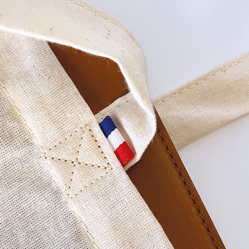 Tote bag Made in France détail puce