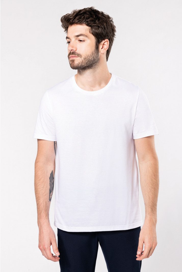 T-shirt blanc Made in France face
