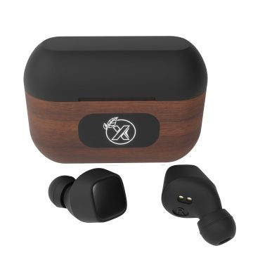 écouteurs Bluetooth en bois